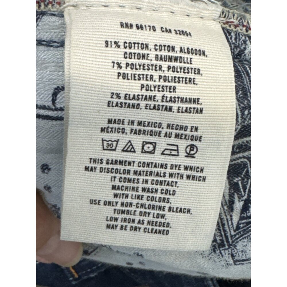 Anthropologie Pilcro and the Letterpress Women's 30 Stet Fit Blue Jeans 33" - Picture 14 of 16
